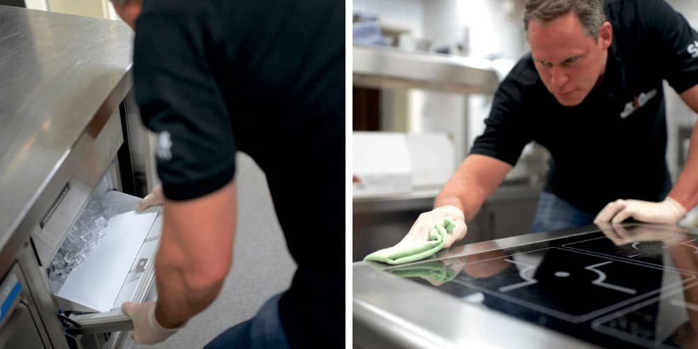 Hygienische Gastronomiereinigung nach HCCAP durch unser Team in Grefrath