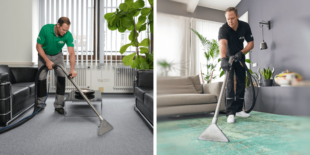 Einsatz unseres Teams bei der Wohnungsreinigung in Grefrath